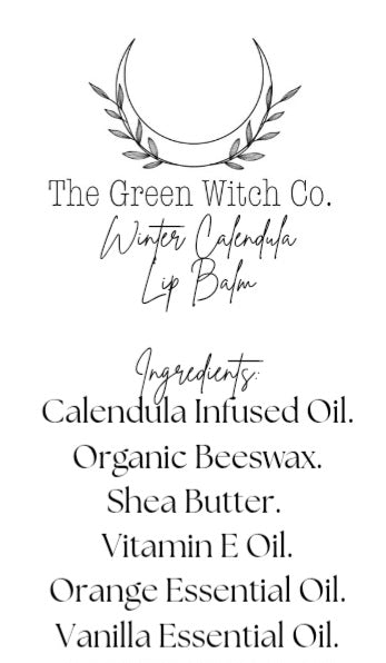 Winter Calendula Lip Balm